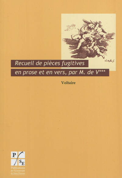 Recueil de pièces fugitives en prose et en vers, par M. de V*** : 1739