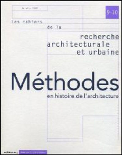 Méthodes en histoire de l'architecture