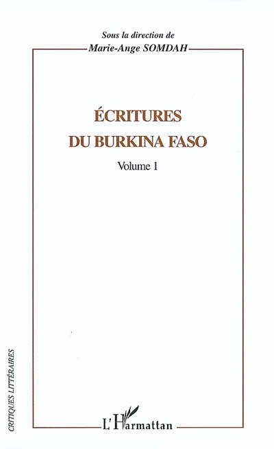 Ecritures du Burkina Faso 1