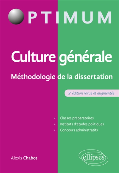 Culture générale : méthodologie de la dissertation