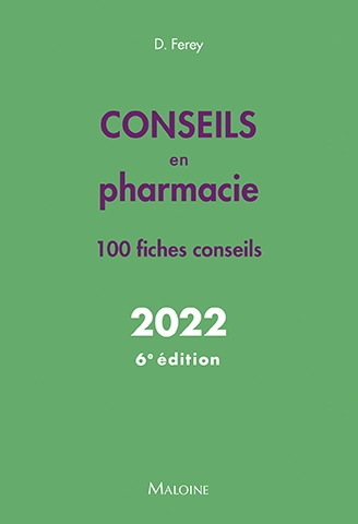 Conseils en pharmacie : 100 fiches conseils