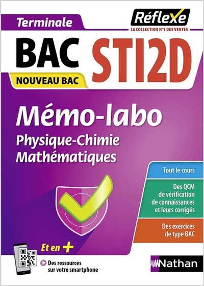 Physique-chimie et mathématiques : enseignement de spécialité : bac STI2D : Terminale