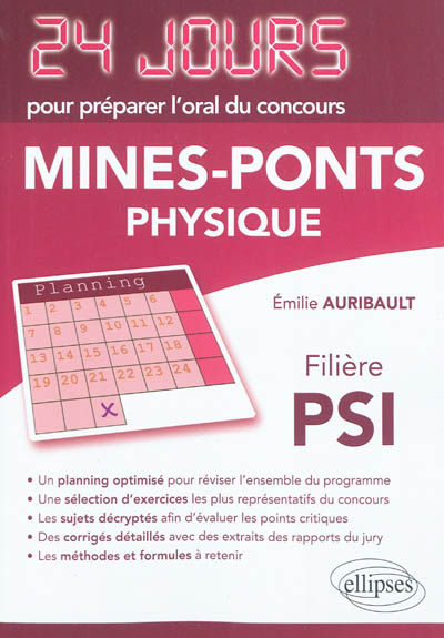 Physique : concours mines-ponts, filière PSI