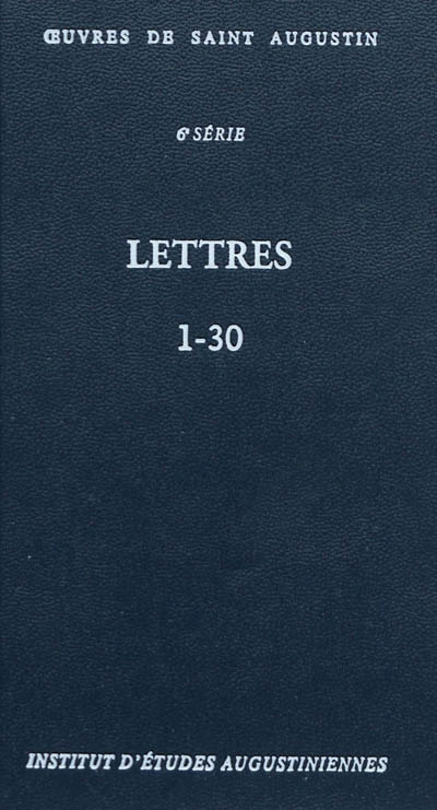 Lettres 1-30
