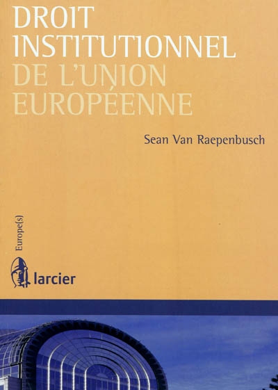 Droit institutionnel de l'Union européenne