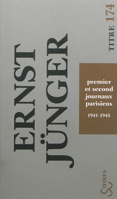 Premier et second journaux parisiens : journal 1941-1945