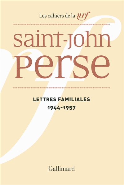 Lettres familiales : 1944-1957