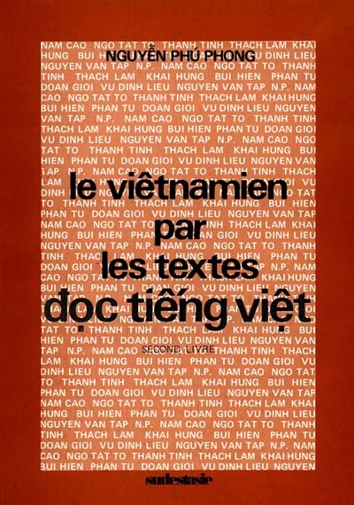 Le vietnamien par les textes : doc tiêng Viêt : second livre