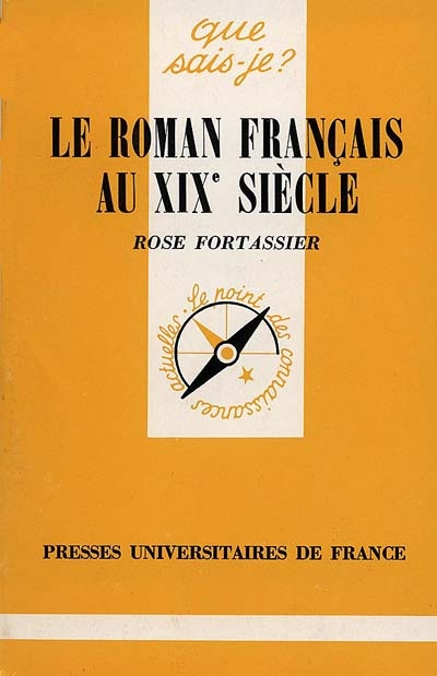 Le roman français au XIXe siècle