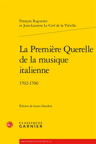 La première querelle de la musique italienne : 1702-1706