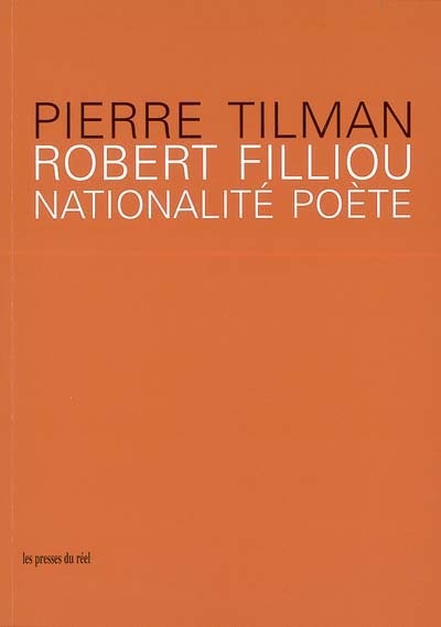 Robert Filliou : nationalité poète