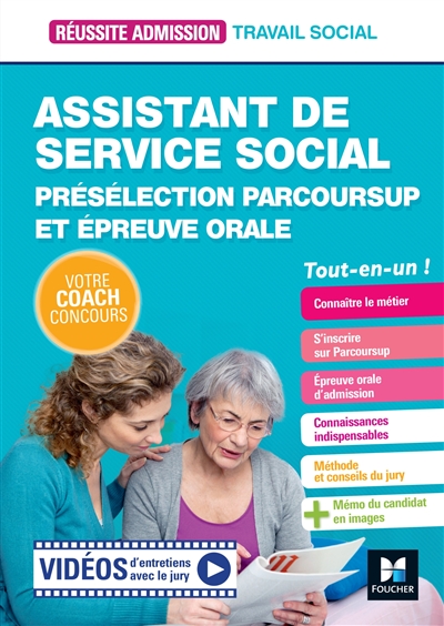 Assistant de service social : préselection Parcoursup et épreuve orale