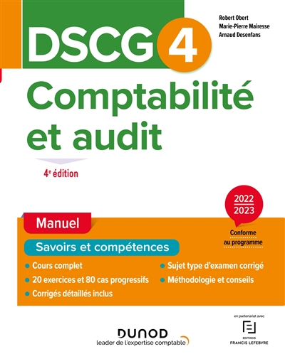DSCG 4 : comptabilité et audit