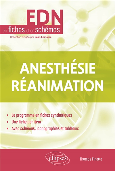Anesthésie, réanimation