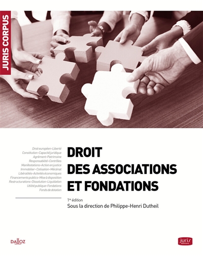 Droit des associations et fondations : 2016