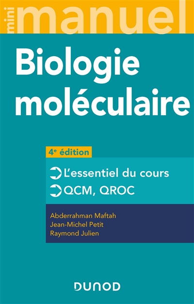Biologie moleculaire : cours + exos + QCM/QROC