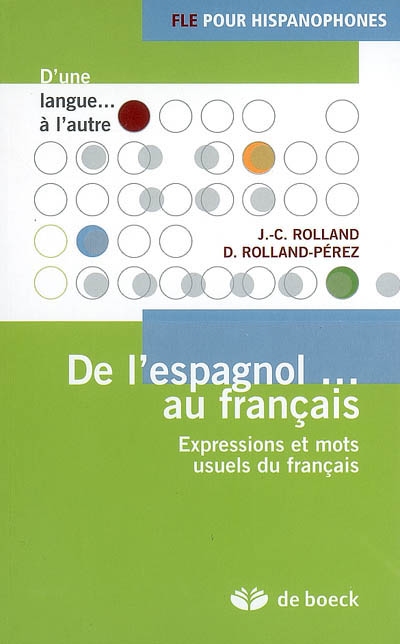 De l'espagnol au français : expressions et mots usuels du français