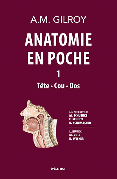 Anatomie en poche. volume 1 , Tête, cou, dos : 119 illustrations