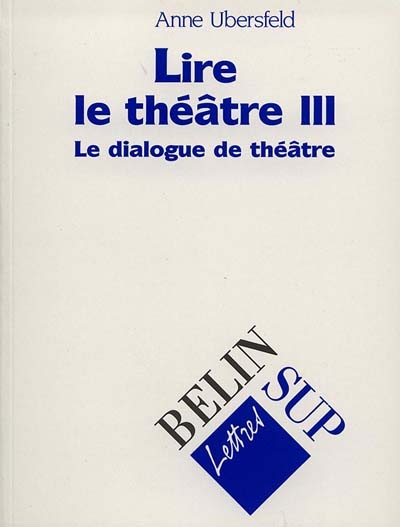 Le dialogue de théâtre