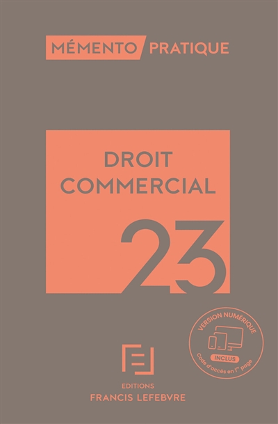 Droit commercial, 23