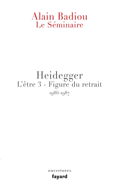 Heidegger : figure du retrait