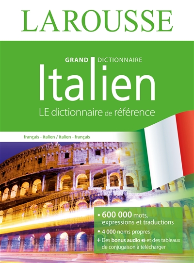 Grand dictionnaire français-italien, italien-français