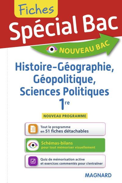 Histoire géographie, géopolitique, sciences politiques 1re : [nouveau programme]