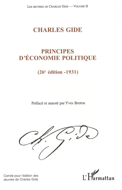 Principes d'économie politique : 1931 (26e édition)