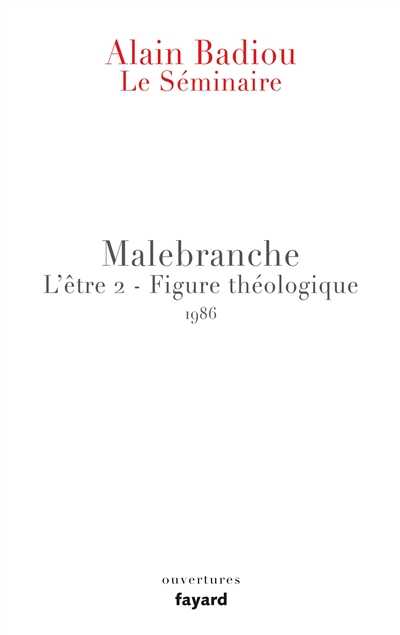 Malebranche : figure théologique