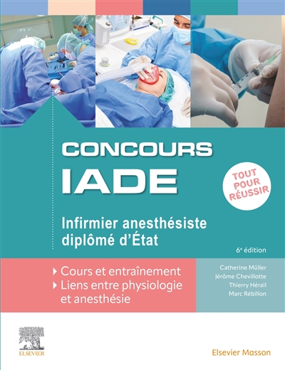 Concours IADE : infirmier anesthésiste diplômé d'état
