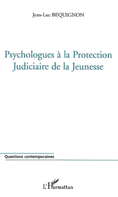 Psychologues à la protection judiciaire de la jeunesse
