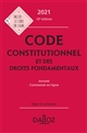 Code constitutionnel et des droits fondamentaux : 2021 : annoté, commenté en ligne