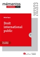 Droit international public : cours intégral et synthétique