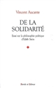 De la solidarité : essai sur la philosophie politique d'Edith Stein