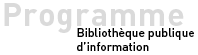 Programme bibliothèque publique d'information